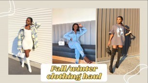 'FashionNova Fall/winter Clothing try on haul |'
