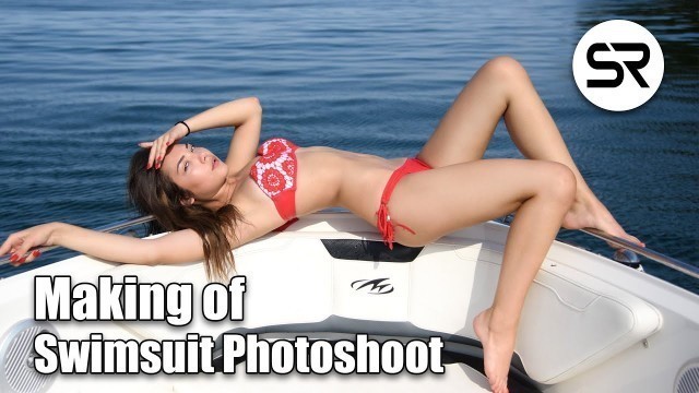 'Photoshoot With Beautiful Fashion Models in Swimsuits on Yacht'