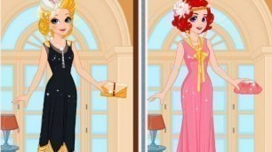 'Disney Princess 20s Fashion Contest (Принцессы Диснея модная битва 20 века)'