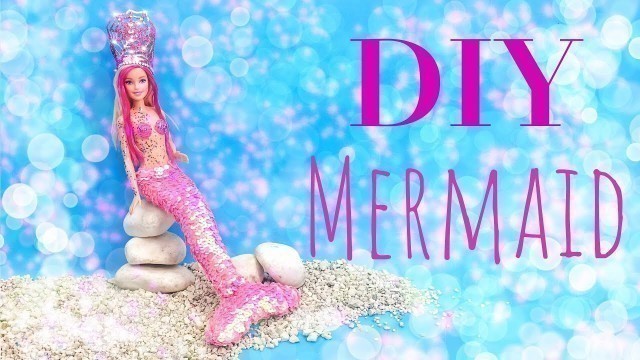 'DIY Barbie Mermaid Doll Handmade Clothes - How To Do It Yourself'