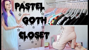 'Pastel Goth Wardrobe Tour'