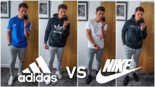'NIKE vs. ADIDAS | Men\'s Outfit Challenge | Which Brand Is Better?'