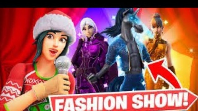 'Fortnite fashion show (old video in camera roll)'