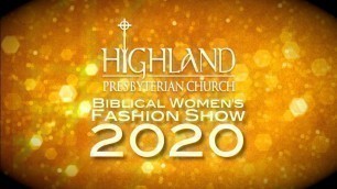 'PW Biblical Women\'s Fashion Show'