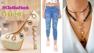 'Best! Girls Fashion Jewelry & DIY Clothes Hacks ❤️ #Latest #Fashion'