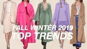 'TOP FASHION TRENDS FOR FALL/WINTER!'