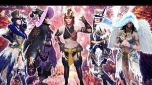 'Monster Hunter World Iceborne Female Layered Armor Fashion 3'