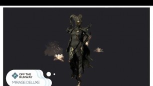 'Warframe: Off The Runway - Mirage Deluxe Fashionframe'