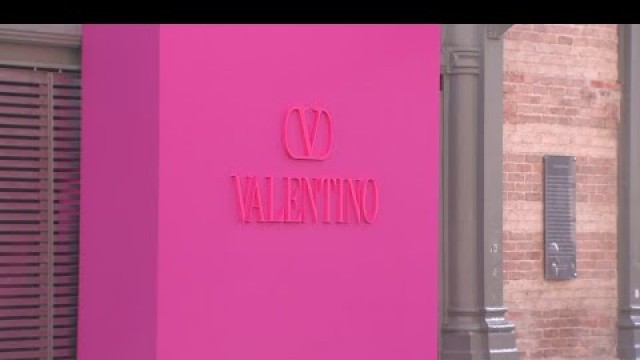 'Valentino gets ‘pretty in pink’ in bold Paris show'