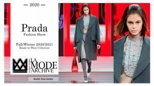 'Prada Fashion Show at Milan Fashion Week - Fall/Winter 2020/2021 Ready-to-Wear Collection'