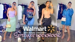 'WALMART FASHION HAUL + TRY ON!!!! SPRING 2021 LOOKBOOK | BOUGIE ON A BUDGET | TRENAEJXO'