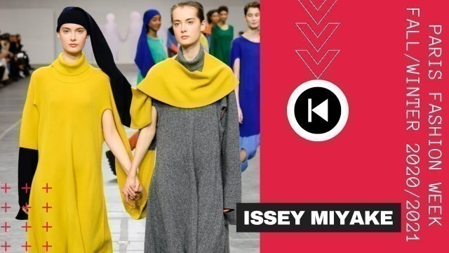 'ISSEY MIYAKE Paris Fashion Week Fall/Winter 2020/2021 #IsseyMiyake #ParisFashionWeek #Runway'