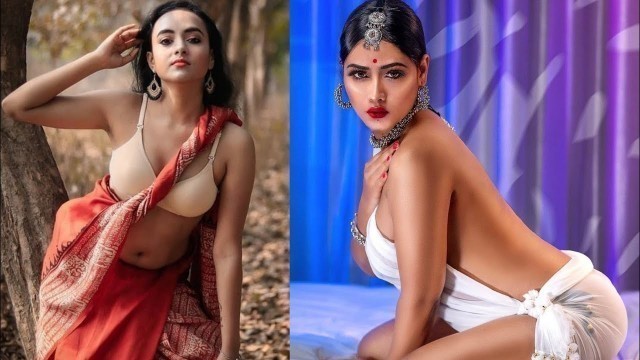 'Saree Fashion || Saree Sundori || Hot Models || Instagram Hot Saree Photoshoot | Part-17'