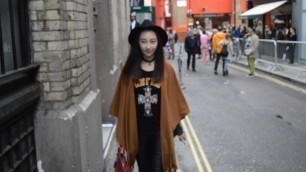 'Song Yixuan at London Fashion Week (ss16)'