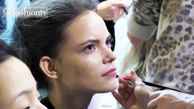 'Hair & Makeup - Runway Makeup Tutorial at Vanessa Bruno Fall 2012 | Paris Fashion Week | FashionTV'