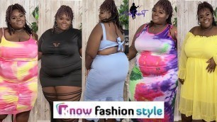 'Know Fashion Style Plus Size Try-On Haul (4x-5x)|MissRessaT'