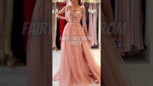 'Fairy Tulle Prom Dress | #Shorts'