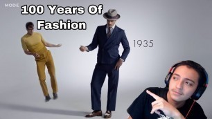 'Reacting to 100 Years of Men’s Fashion'