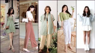 'Korean Girl\'s Casual Dresses Ideas 2021 | Korean Girl\'s Fashion'