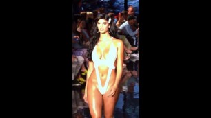 'Swimwear Fashion Show Miami Swim Week  | bikini show | miami beach #shorts'