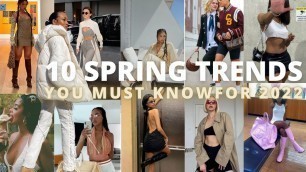 'TOP 2022 SPRING TRENDS FOR STREET STYLE, STREETWEAR, WOMEN\'S FASHION, Y2K,PREPPY |HIGH FASHION STYLE'