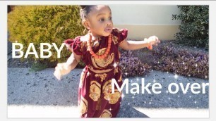 'How to: Make skirt and top African Outfits | Nigerian kids Outfit| Igbo outfit'
