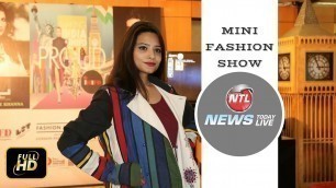 'Mini Fashion Show 2 Karishma Shahani INIFD Chandigarh @News Today Live'