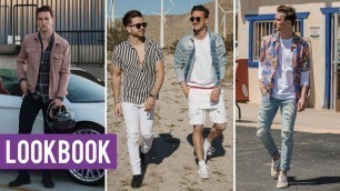 'Men’s Summer Lookbook with Alex Costa 2018 | Outfit Inspiration for Festival Fashion'
