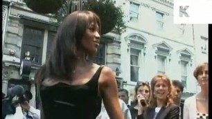 '1990s Fashion Party Arrivals, Naomi Campbell, Helena Christensen'