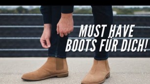 'BLINDKAUF! PREISWERTE BOOTS FÜR DEN WINTER ⎥ Stiefeletten, Chelsea Boots ⎥ Männer Style'