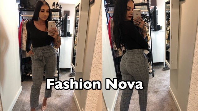 'Fashion Nova Pants/Bottoms/Jeans *mini* Try On Haul | October 2018'