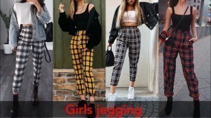 'Latest Printed Jegging Design Collection For Girls| Girls Clothes Ideas 2020 - 2021'