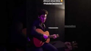 'Shawn Mendes Backstage At Victoria Secret Fashion Show In Ney York #shawnmendes #vsfs18'