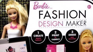 'Barbie Fashion Design Maker - Mattel - CCG95'