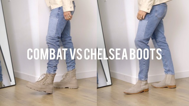 'Chelsea Boots vs. Combat Boots | Men\'s Fall Fashion'