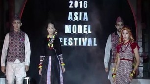 2016 Asia Model Festival "네팔 전통의상 패션쇼(Nepal traditional clothes fashion show)