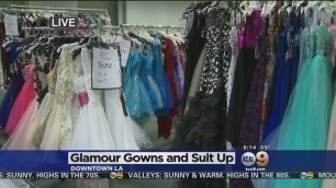 'Downtown LA Event Offers Foster Children Prom Dresses, Other Formal Wear'