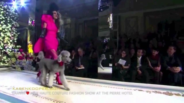 'Lanvin ♥ H&M \"Haute Couture\" Fashion Show Video by Karen Kooper'