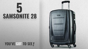 'Top 10 Samsonite 28 [2018]: Samsonite Winfield 2 Hardside 28\" Luggage, Charcoal'