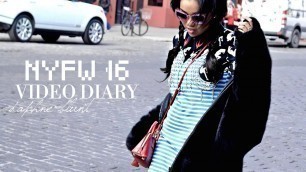 'New York Fashion Week Fall/Winter 2016 Video Diary | Daphne Blunt'