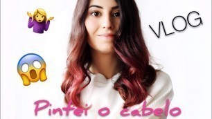 'VLOG : Pintei o cabelo de ROXO! | My Fashion Insider'