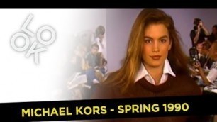 'Michael Kors Spring 1990: Fashion Flashback'