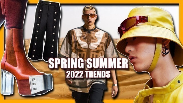 'SPRING SUMMER 2022 FASHION TRENDS | EVERYTHING YOU NEED Men\'s Spring Summer Fashion Essentials'