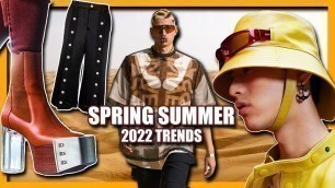 'SPRING SUMMER 2022 FASHION TRENDS | EVERYTHING YOU NEED Men\'s Spring Summer Fashion Essentials'