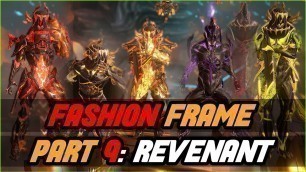 'Revenant Fashion Frame | THE MASK | Warframe Part 9 Fashion Showcase 2021'