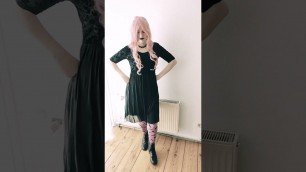 'pastel goth outfit | playing dress-up'