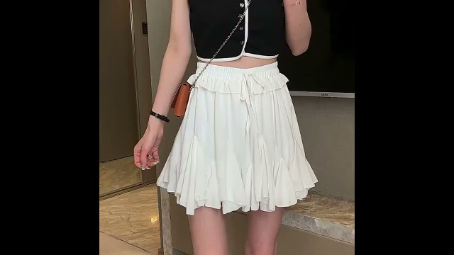 'Summer Shorts Sexy Skirt Women Fashion Korean High Waist Tutu Pleated Mini Aesthetic Skirt Female'