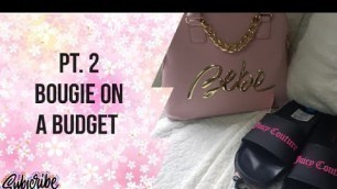 'PT. 2- BOUGIE ON A BUDGET GIRLY HAUL | ROSS |JUICY | BEBE |FASHION & ACCESSORIES | HOME DECOR ITEMS'