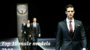 'Top 10 Male Models 2018 Ranking  in the world.   #topmodel #fashion #lifestyle'