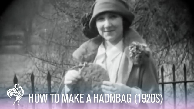 'How To Make A Chic Handbag! (1920s) | Vintage Fashions'
